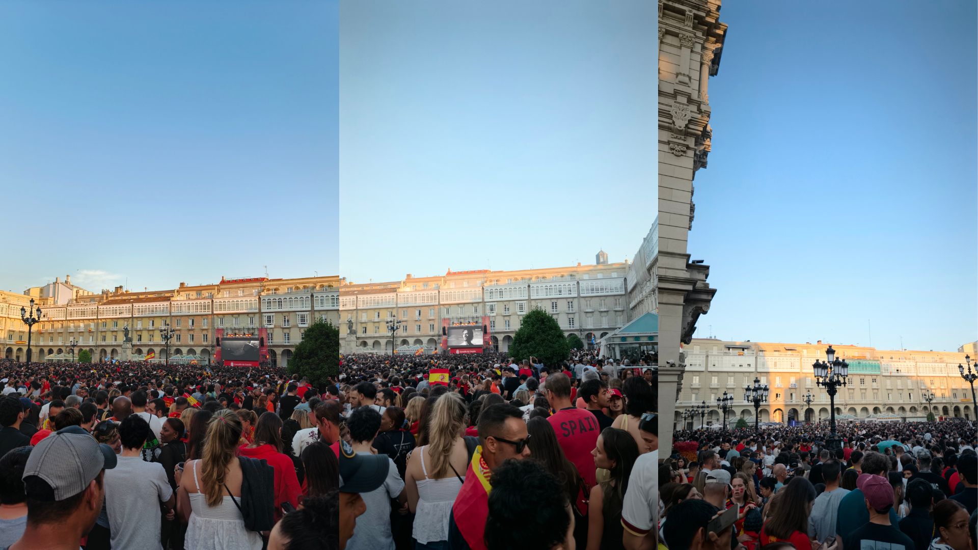 Crowd watching World Cup Final image