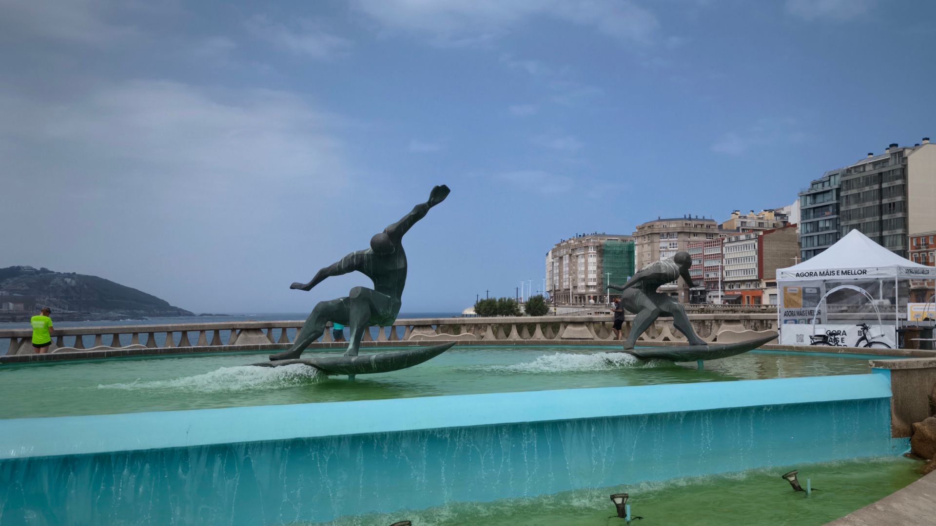 Surfer statue image